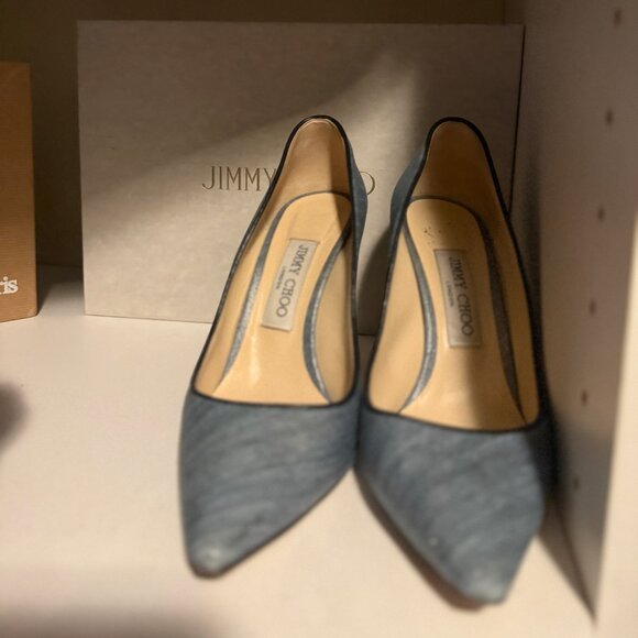 Jimmy Choo Cinderella Heels - Picture 1 of 4